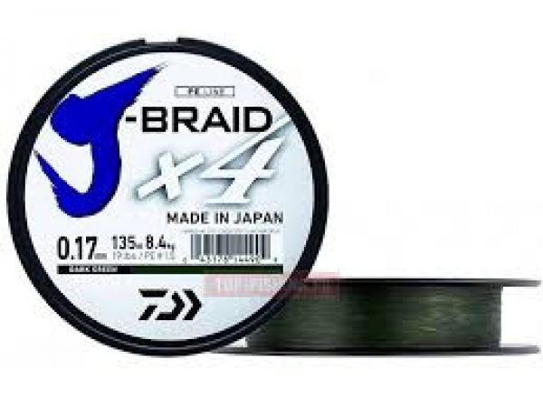 Daiwa J-BRAID X4 Dark Green