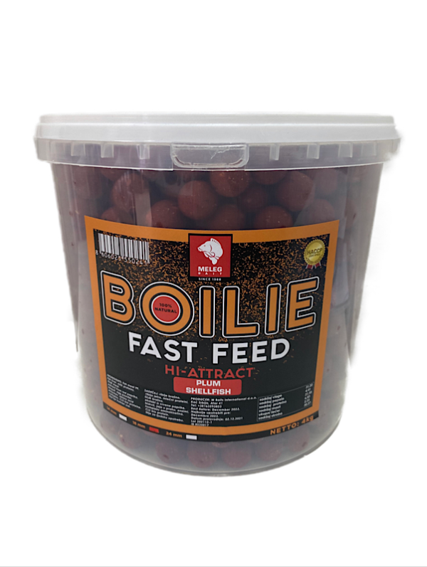 Meleg FAST FEED BOILI 4kg PLUM SHELLFISH