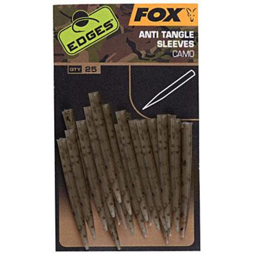 Fox EDGES CAMO ANTI TANGLE SLEEVES x25