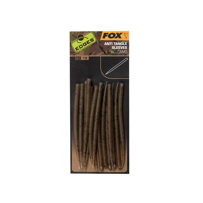 Fox EDGES CAMO XL ANTI TANGLE SLEEVES x 15 (CAC766)