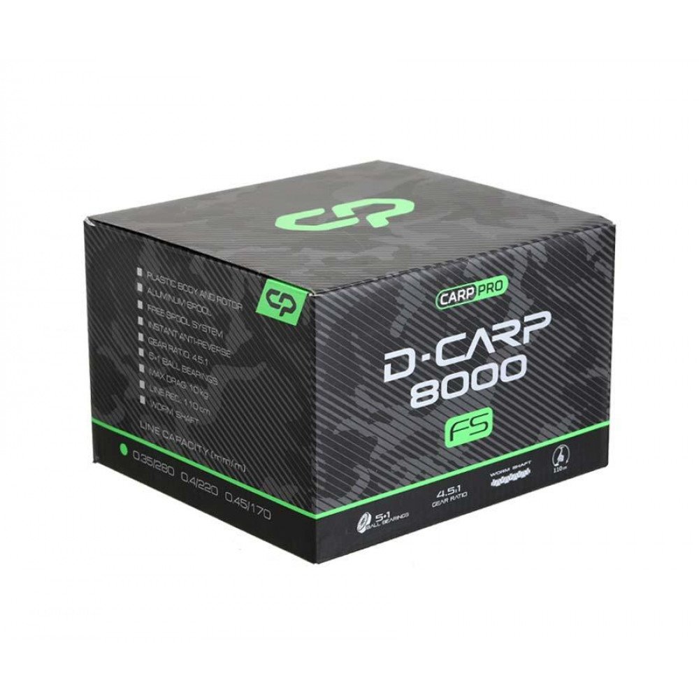 Carp Pro D-CARP 8000 FS – NEW
