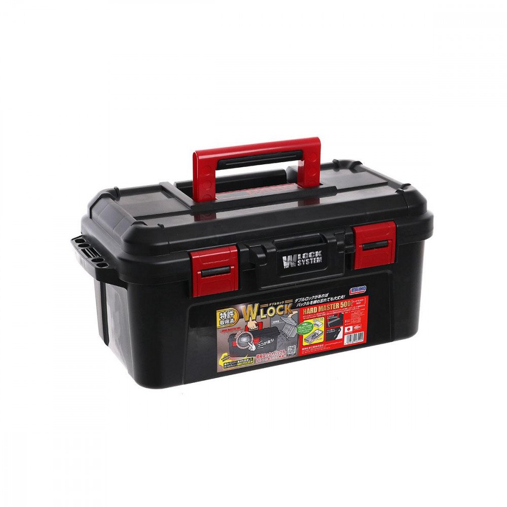 Meiho PLASTIC BOX HARD MASTER 500 Black