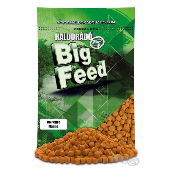 Haldorado BIG FEED - C6 PELLET 6mm - MANGO 800gr