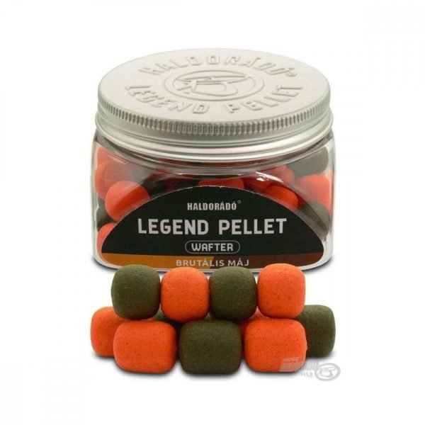 Haldorado LEGEND PELLET WAFTER 12, 16mm - BRUTAL LIVER 50gr