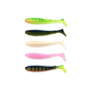 Fox Rage SPIKEY SHAD 12CM ULTRA UV MIXED COLOUR PACK 5 PIECES (NMC016)