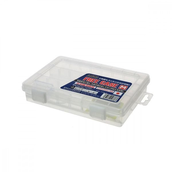 Meiho PLASTIC BOX FREE CASE M (=FEEDER 800) Clear