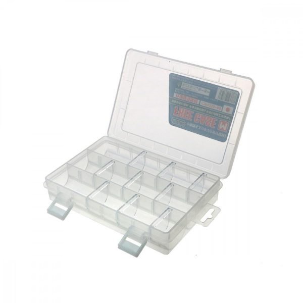 Meiho PLASTIC BOX FREE CASE M (=FEEDER 800) Clear